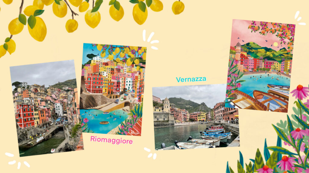 Cinque Terre: walking in a postcard